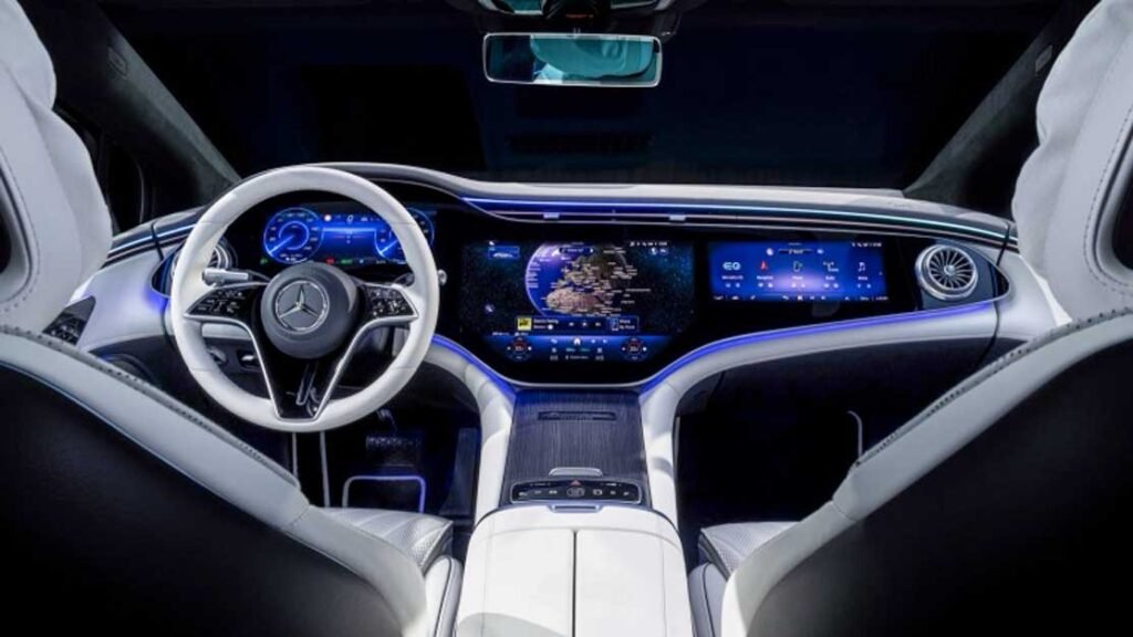 Mercedes EQS interior